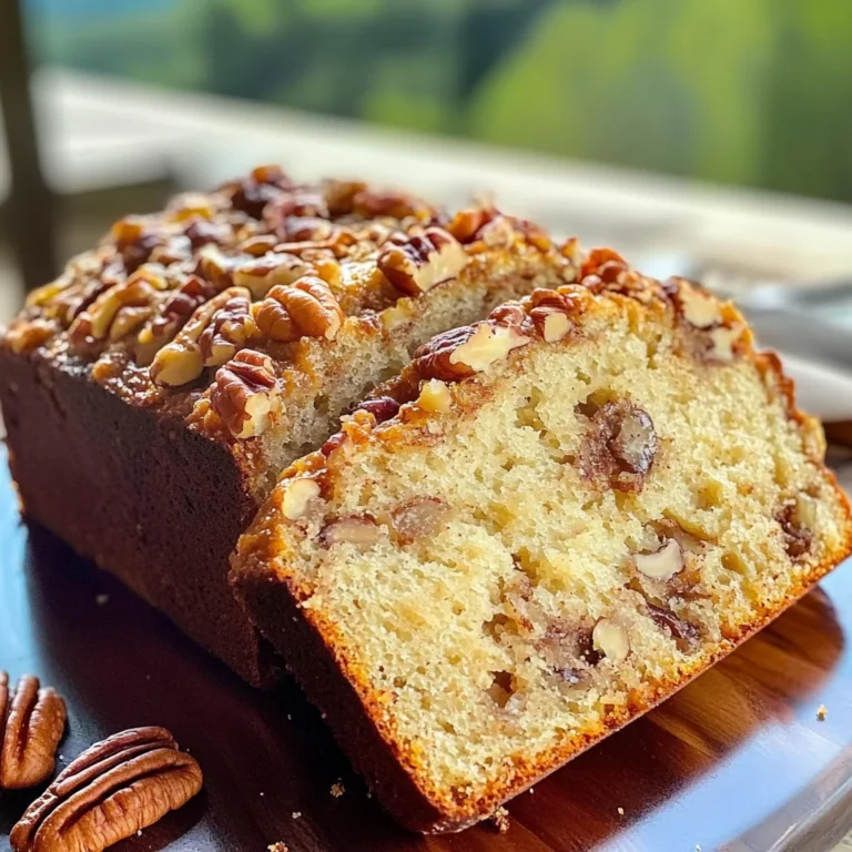 Cinnamon Sweet Pecan Bread
