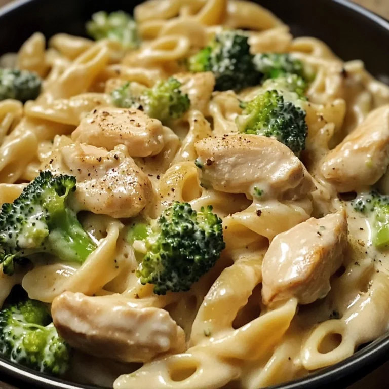 Creamy Chicken & Broccoli Pasta